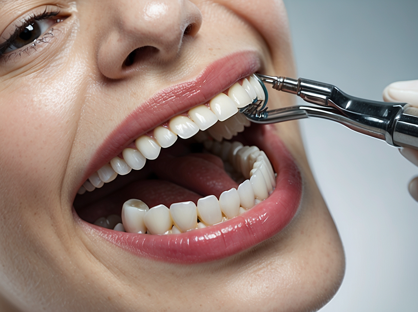 Single dental implant Seoul Korea Gangnam crown titanium post